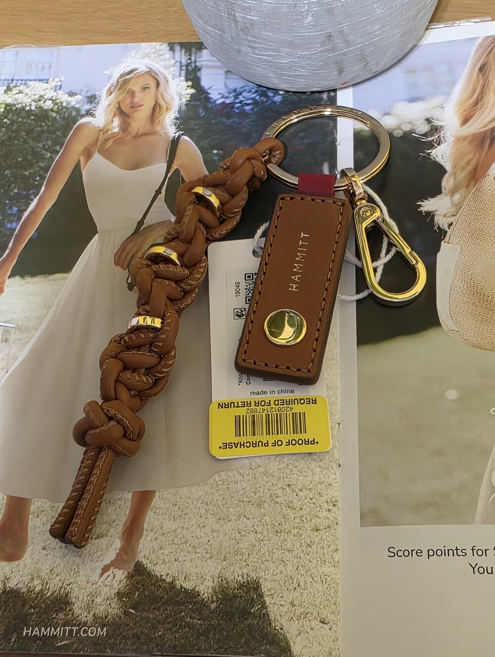Hammitt Knotted Key Ring